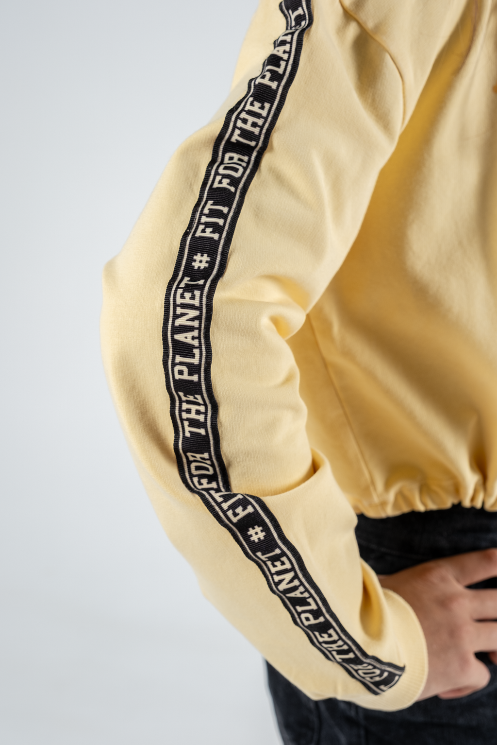 Kız Çocuk Baskılı Beli Büzgülü Uzun Kollu Sweatshirt – 4 Renk Seçeneği