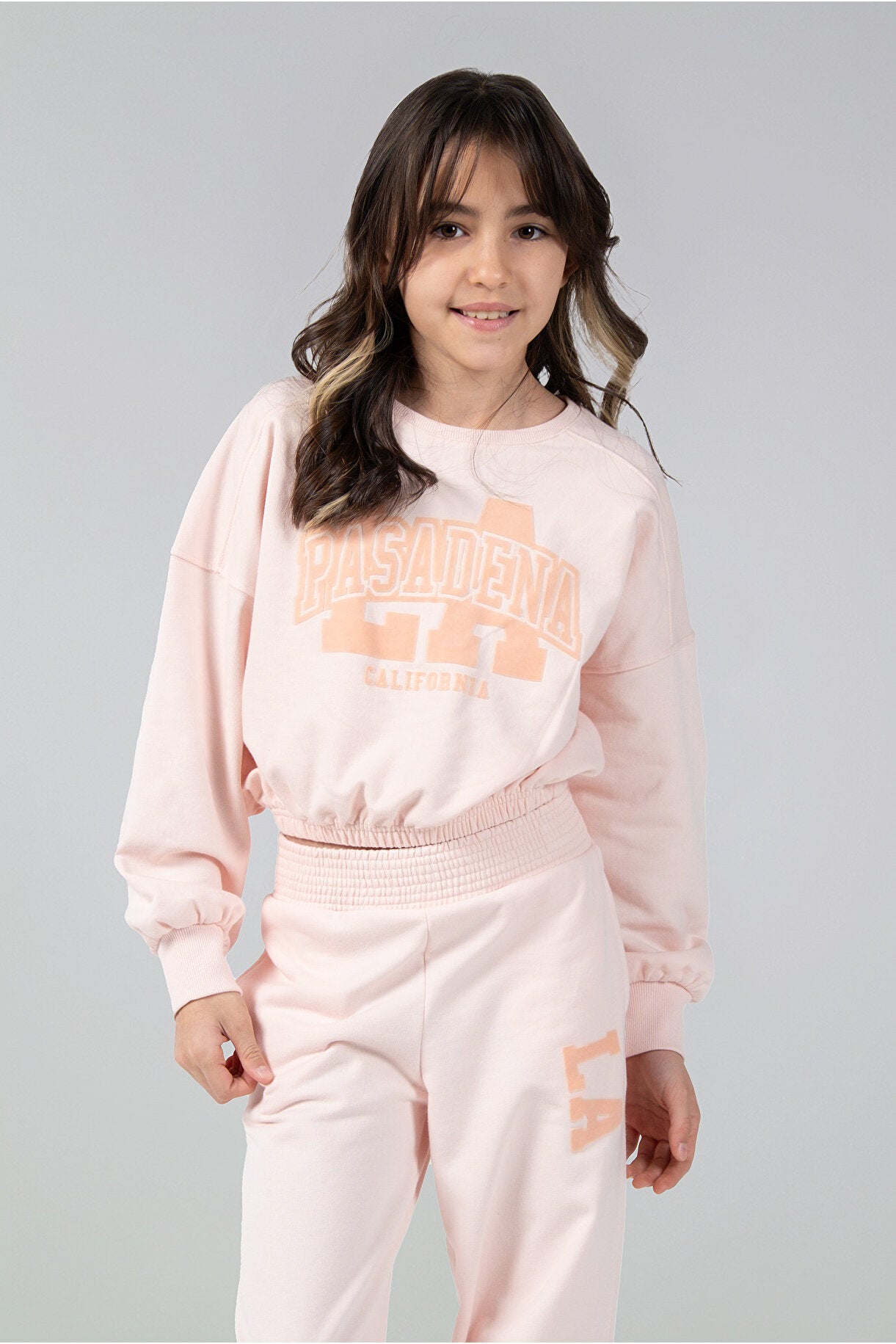 Kız Çocuk Eşofman Takımı – Sweatshirt & Jogger | 3 Renk Seçenekli