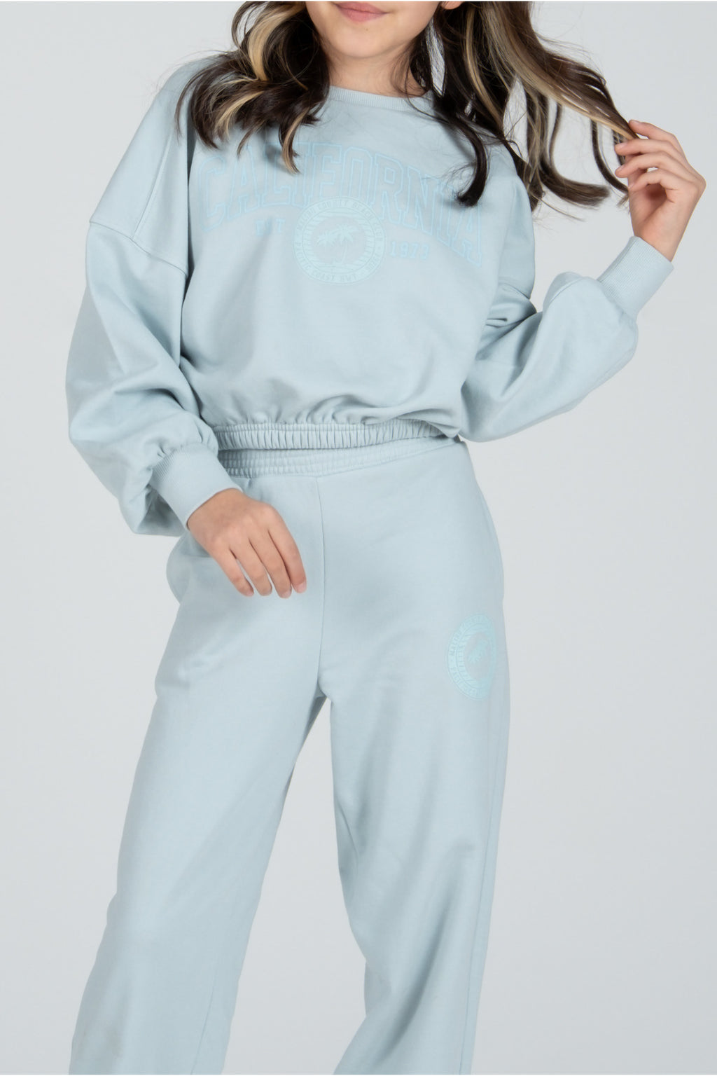 Kız Çocuk Eşofman Takımı – Sweatshirt & Jogger | 3 Renk Seçenekli