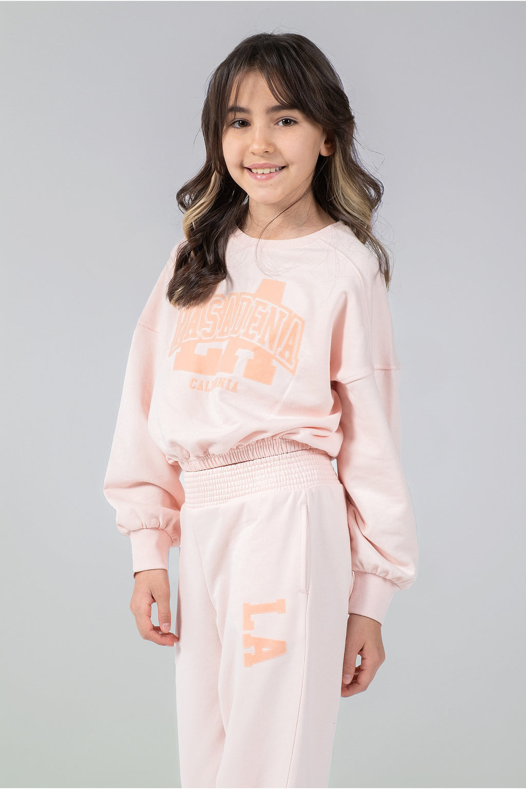 Kız Çocuk Eşofman Takımı – Sweatshirt & Jogger | 3 Renk Seçenekli