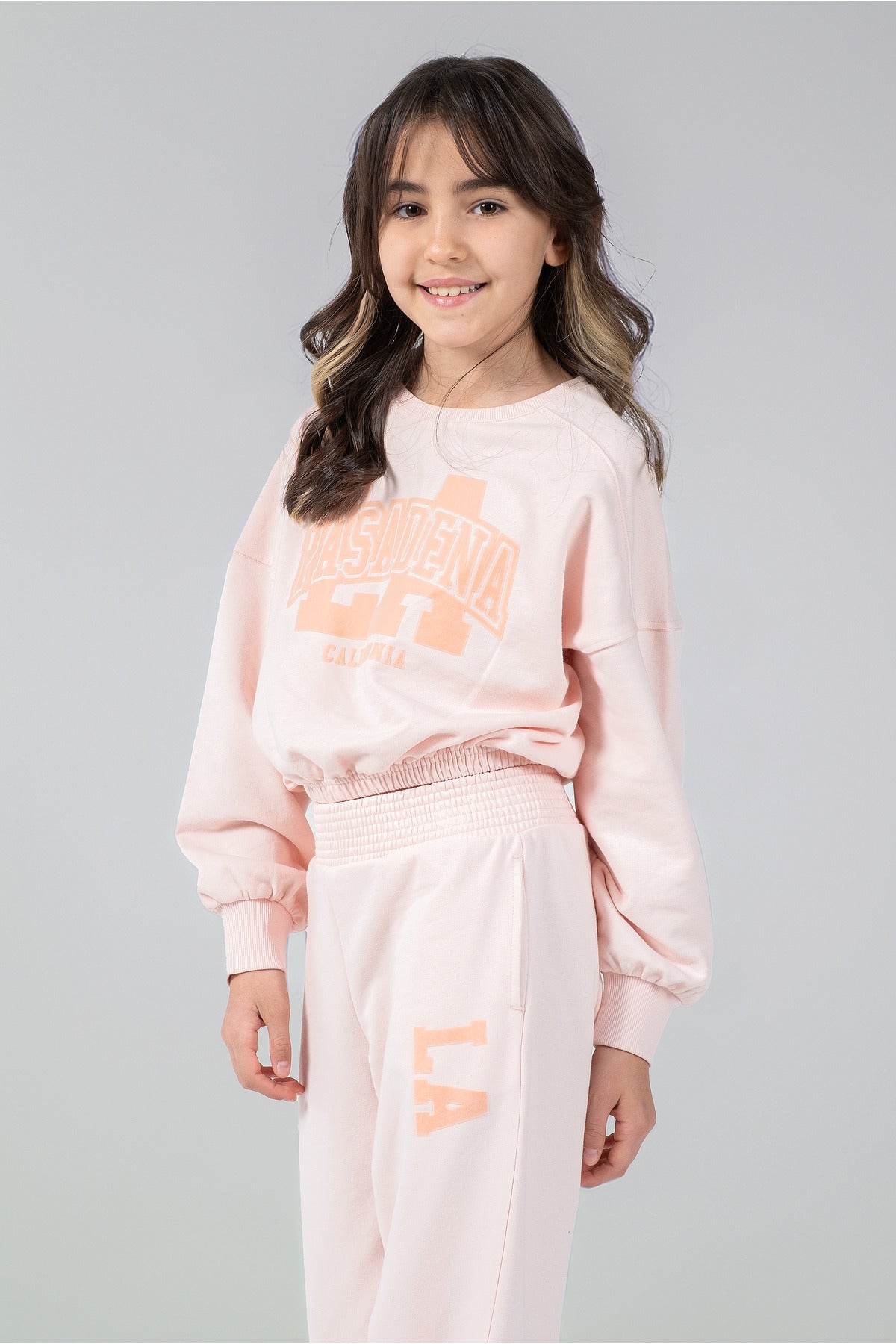 Kız Çocuk Eşofman Takımı – Sweatshirt & Jogger | 3 Renk Seçenekli