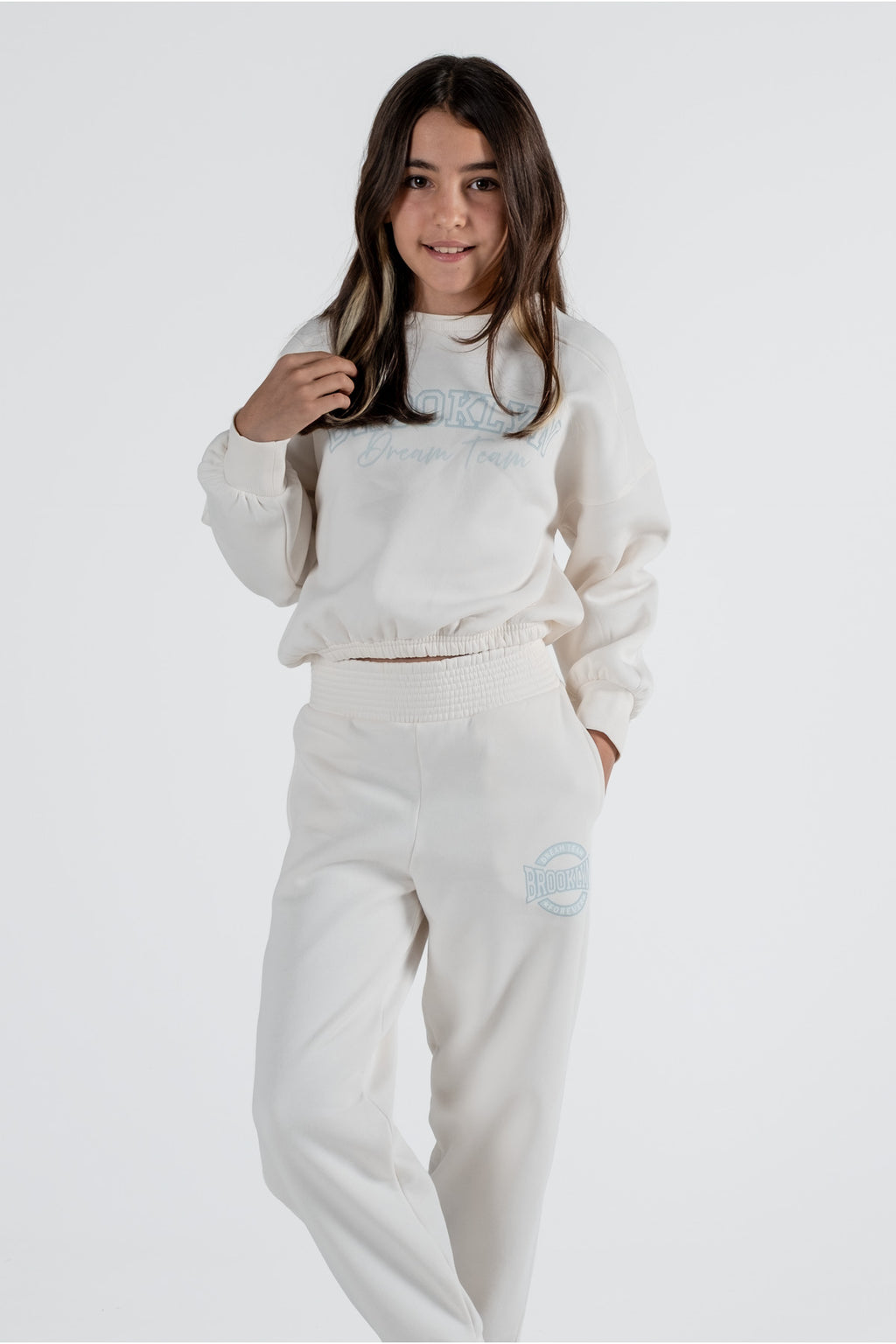 Kız Çocuk Eşofman Takımı – Sweatshirt & Jogger | 3 Renk Seçenekli