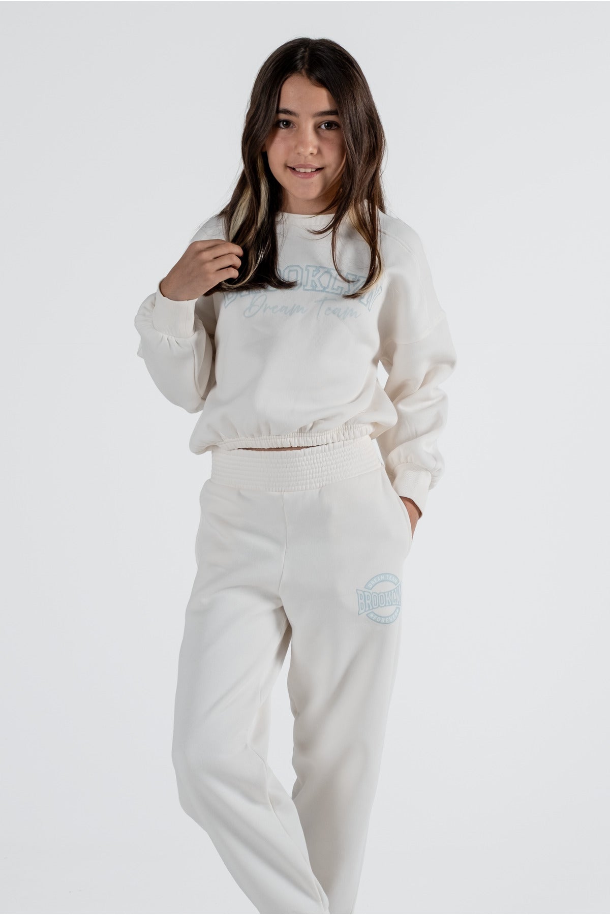 Kız Çocuk Eşofman Takımı – Sweatshirt & Jogger | 3 Renk Seçenekli