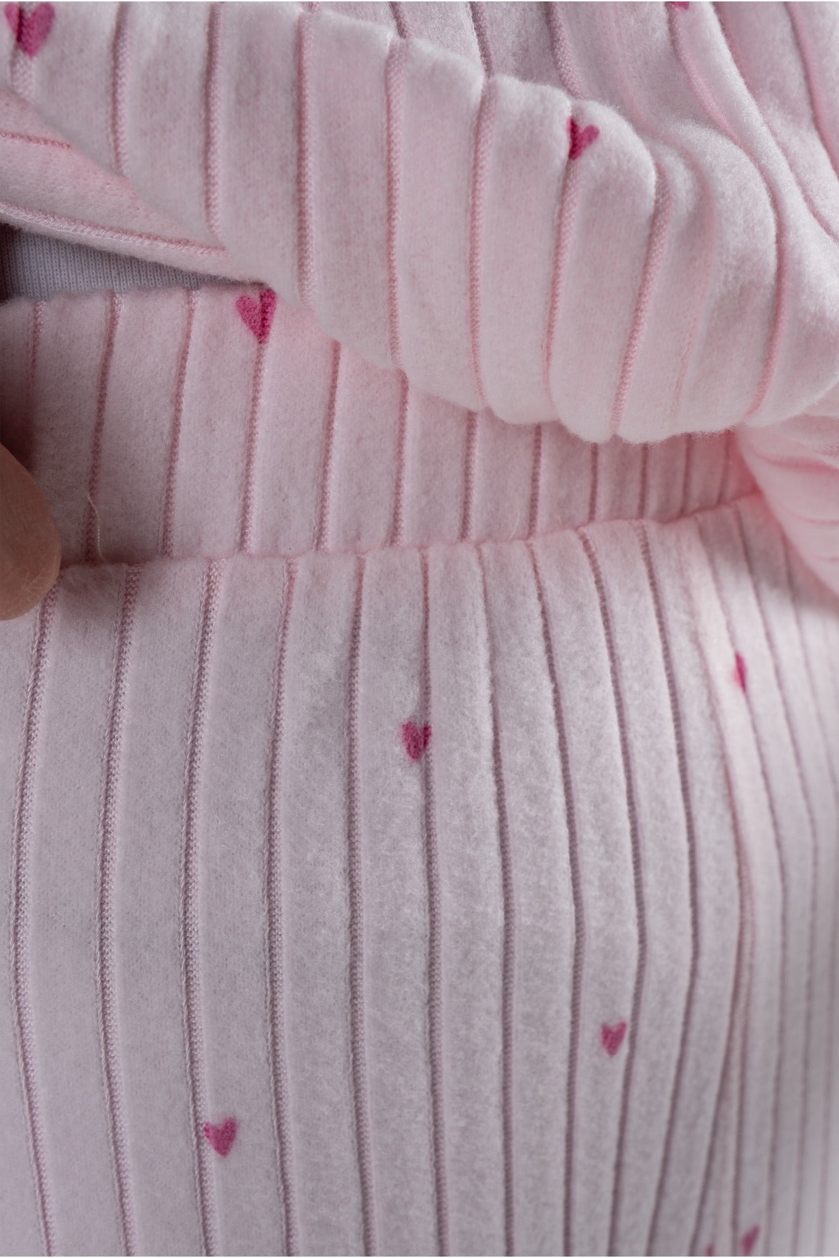 Kız Çocuk Uzun Kollu Alt Üst Takım - Rahat Ve Şık İki Parça Set - Pembe