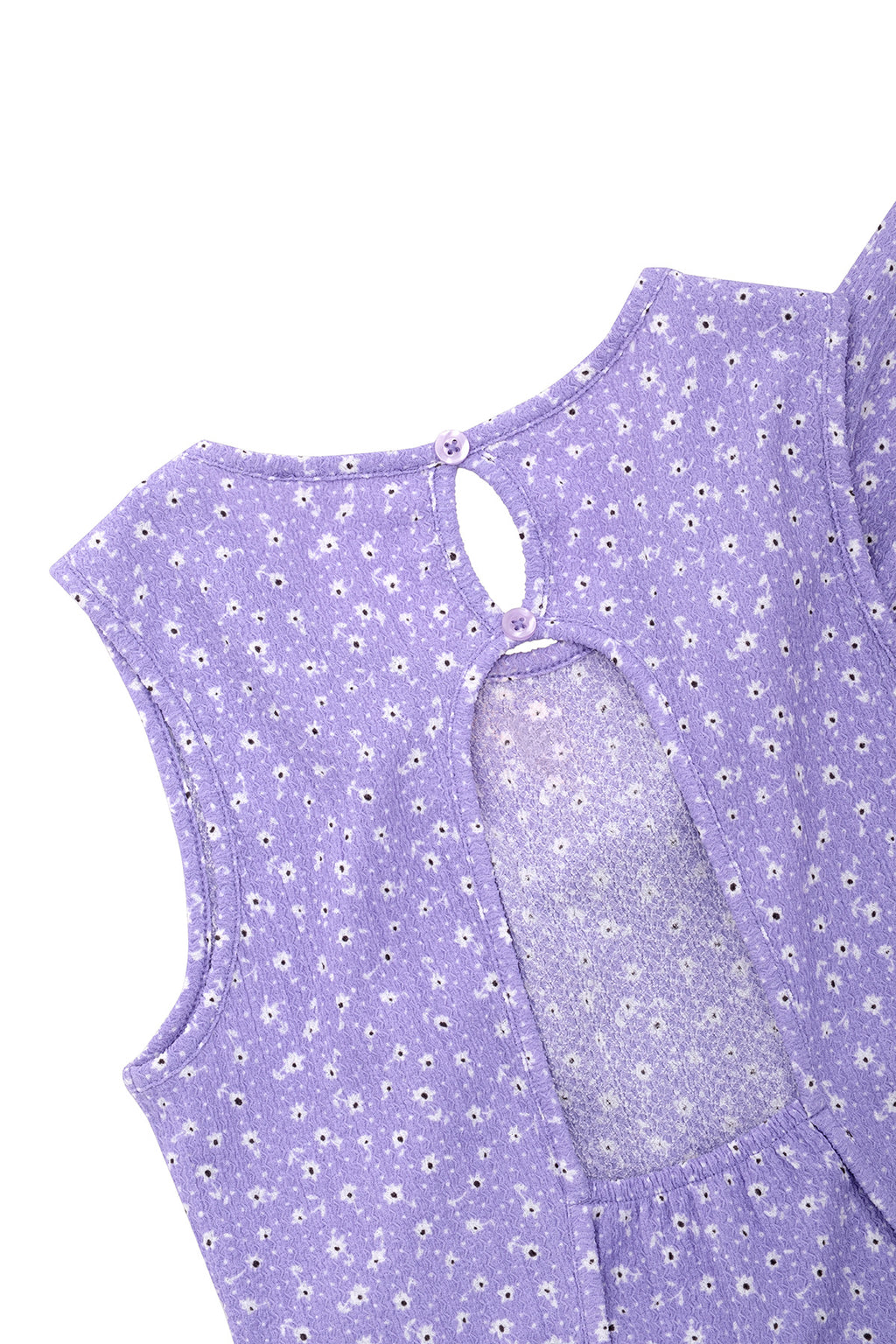 Kız Çocuk Bürümcük Elbise / Farklı Renk Seçenekleriyle - Lila