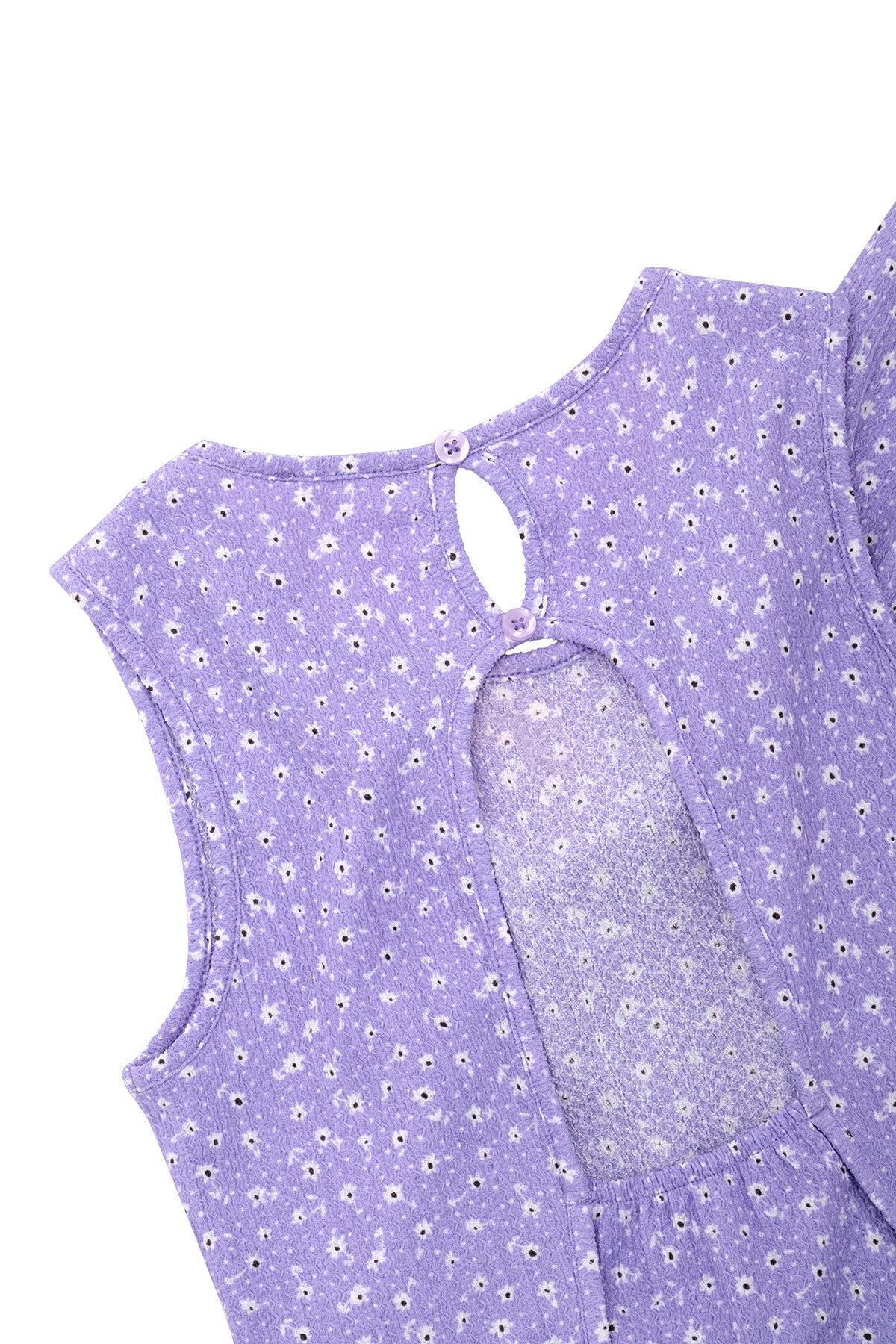 Kız Çocuk Bürümcük Elbise / Farklı Renk Seçenekleriyle - Lila