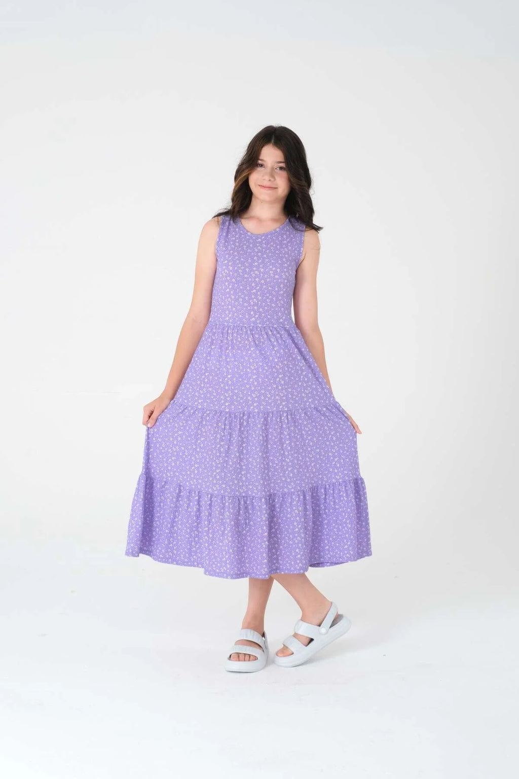 Kız Çocuk Bürümcük Elbise / Farklı Renk Seçenekleriyle