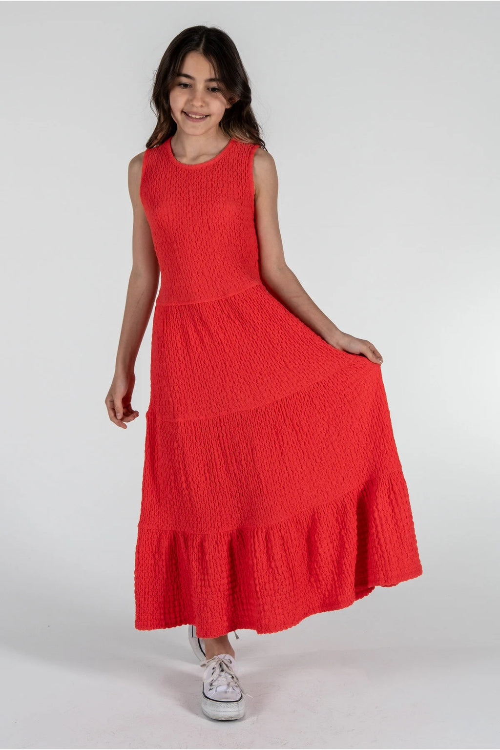 Kız Çocuk Bürümcük Elbise / Farklı Renk Seçenekleriyle