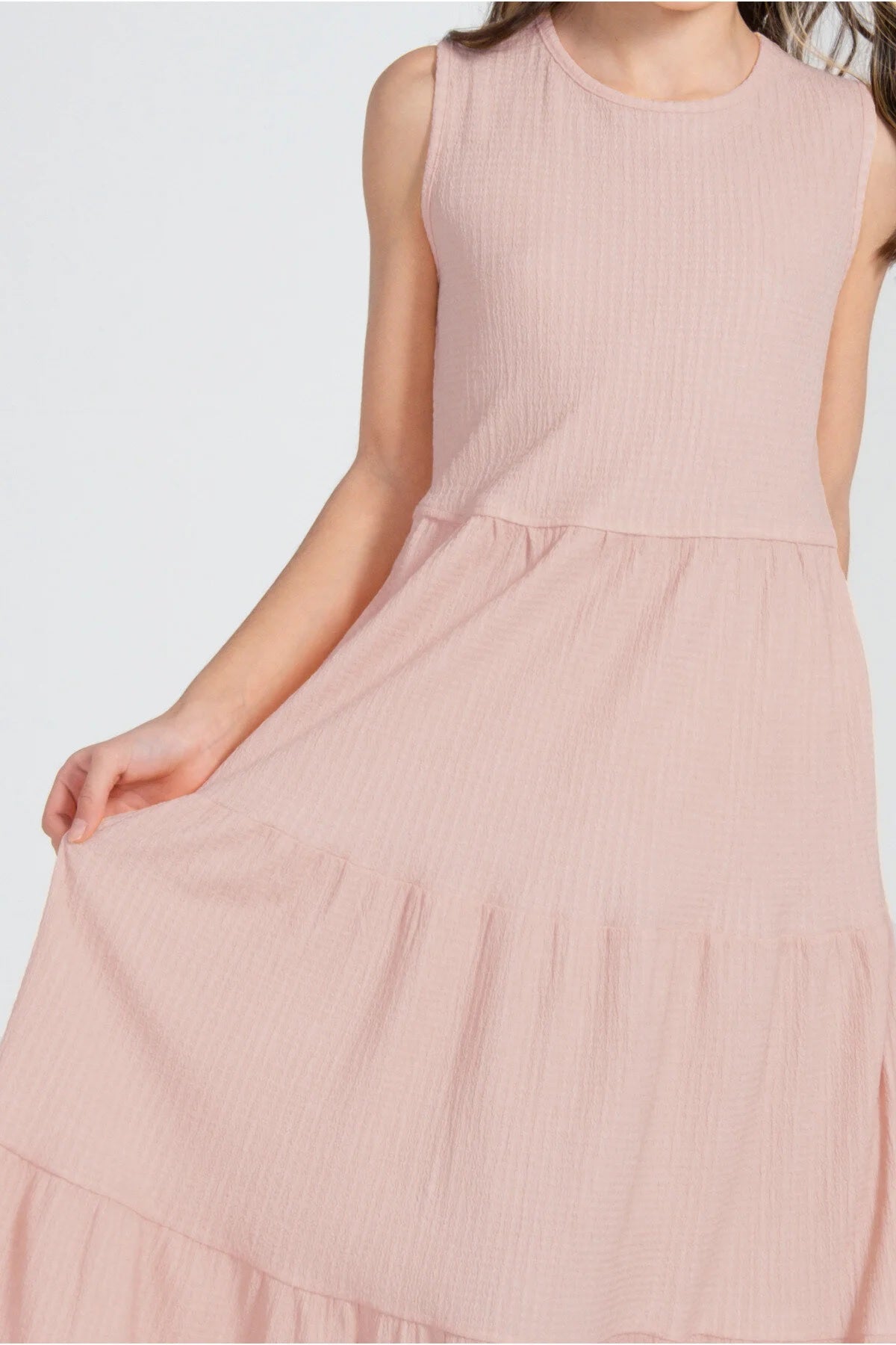 Kız Çocuk Bürümcük Elbise / Farklı Renk Seçenekleriyle