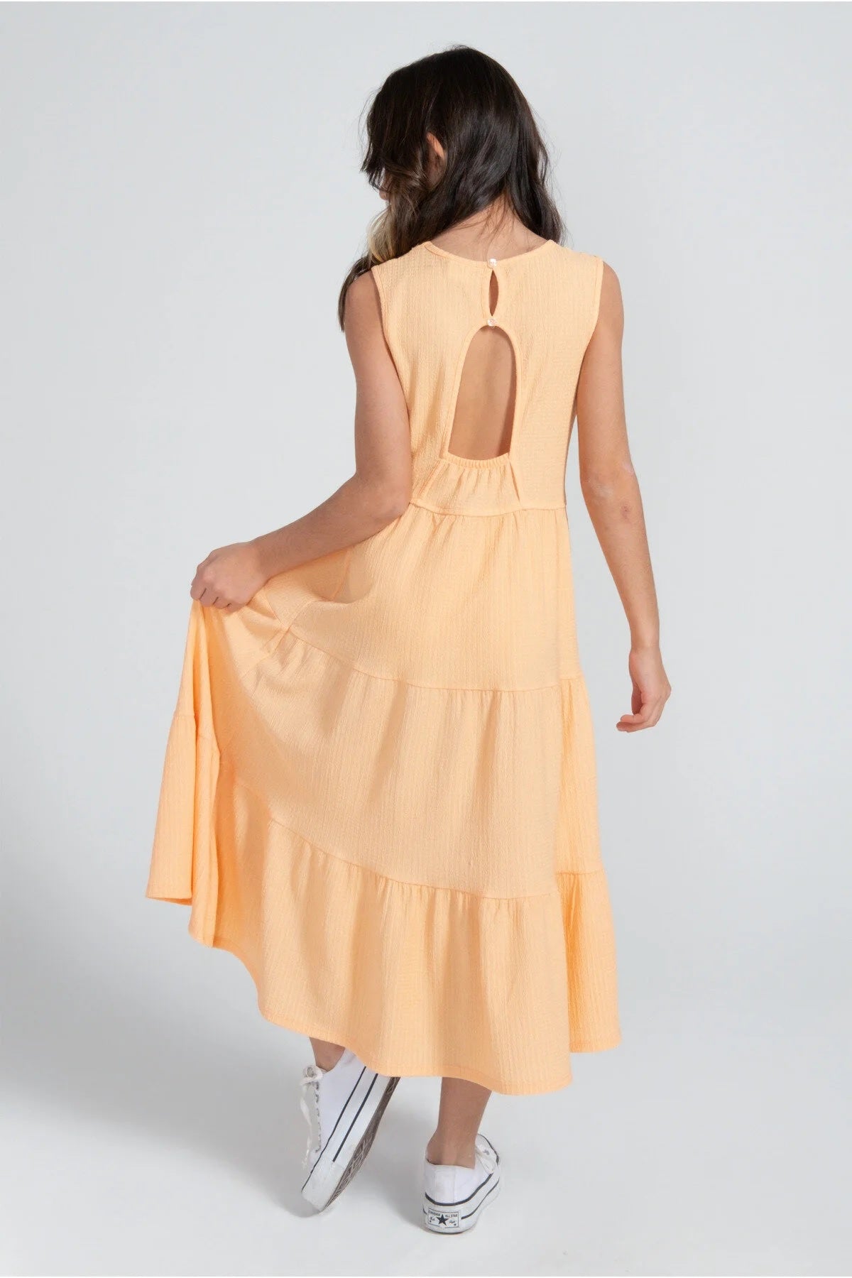 Kız Çocuk Bürümcük Elbise / Farklı Renk Seçenekleriyle